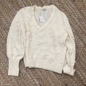 Madewell cream  sweater